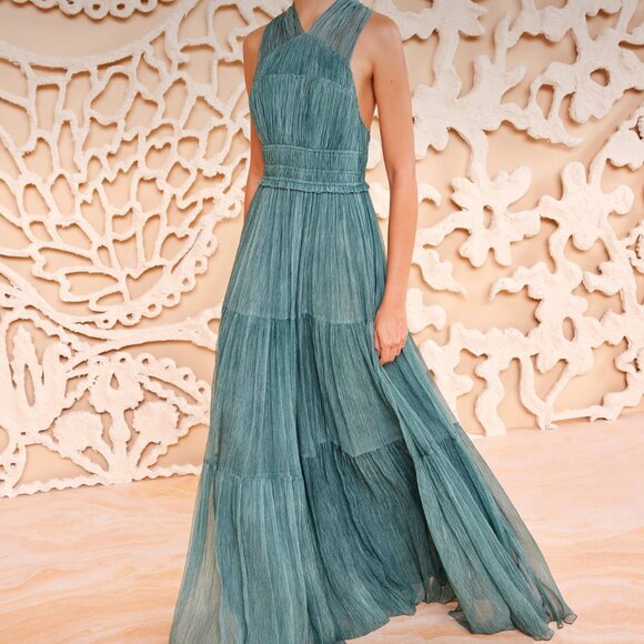 Ulla Johnson Dresses & Skirts - Ulla Johnson Freesia Maxi Gown-Kelp